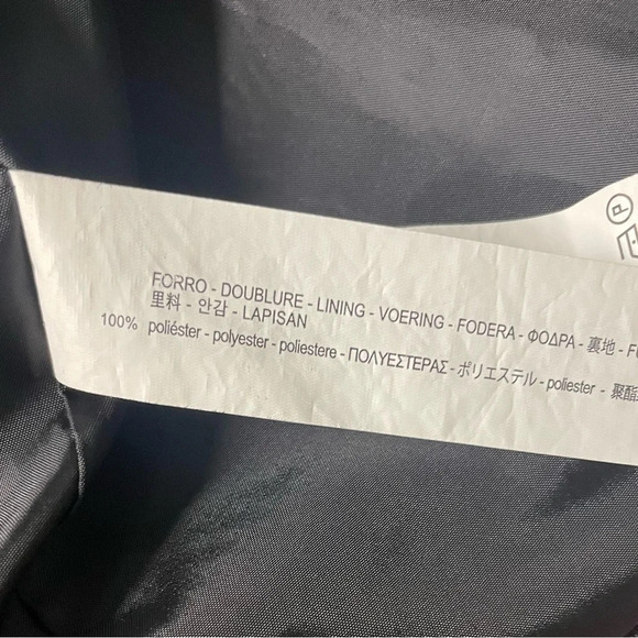 Zara Basic  tartan plaid bell sleeve cape jacket preppy chic career size Small - Picture 8 of 12